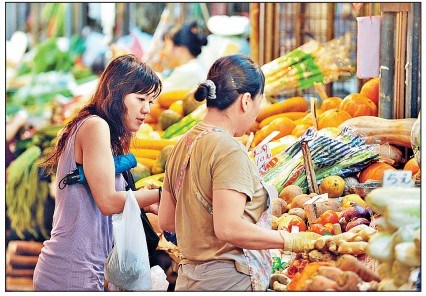 香港各区物价差距大牛肉黄大仙130元天水围300元